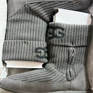 UGG Gray Winter Boots